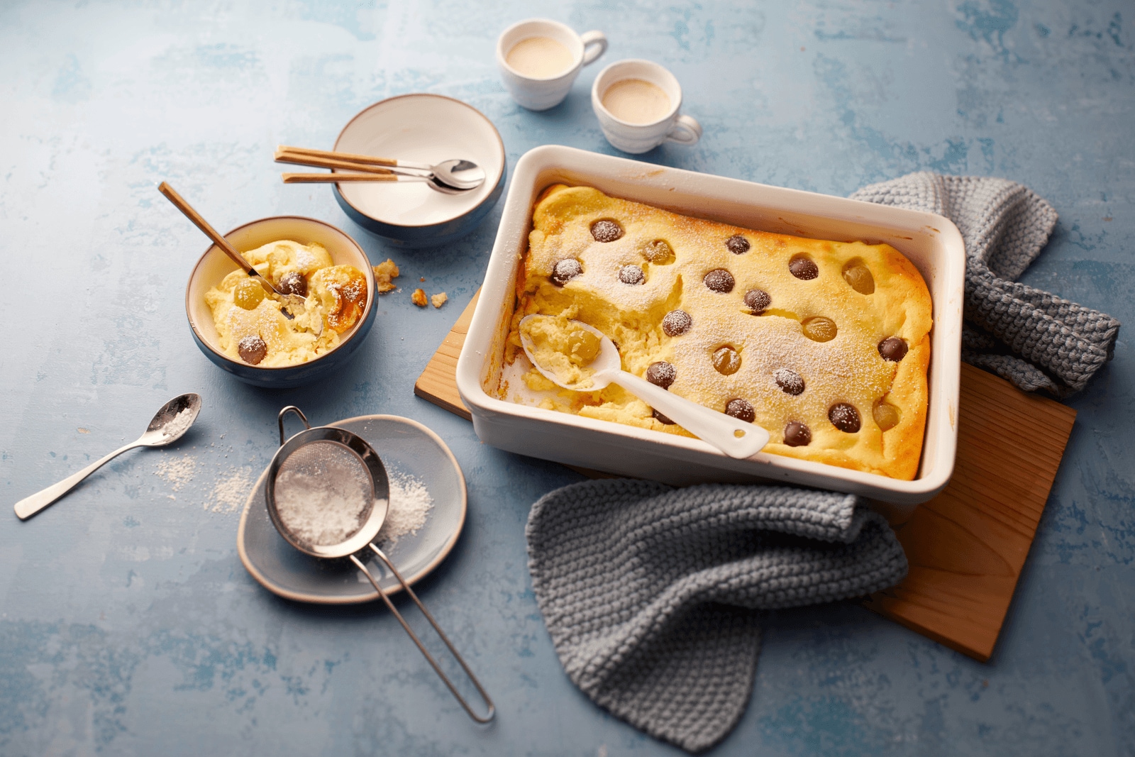 Quark Gratin Mit Heidelbeeren Mandeln Rezept Rewe De